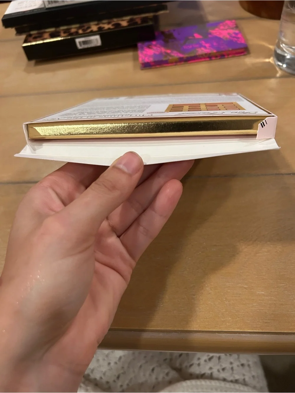 Too Faced Christmas in the Alps Eyeshadow Palette - Pink, White & Gold Accents